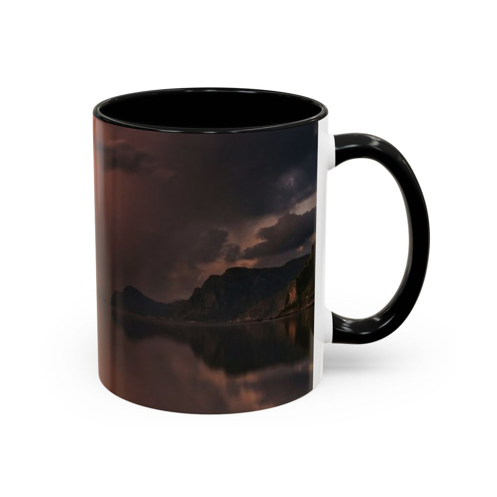 Accent Mug - Golden Hour Cloudscape | Echovira Gallery