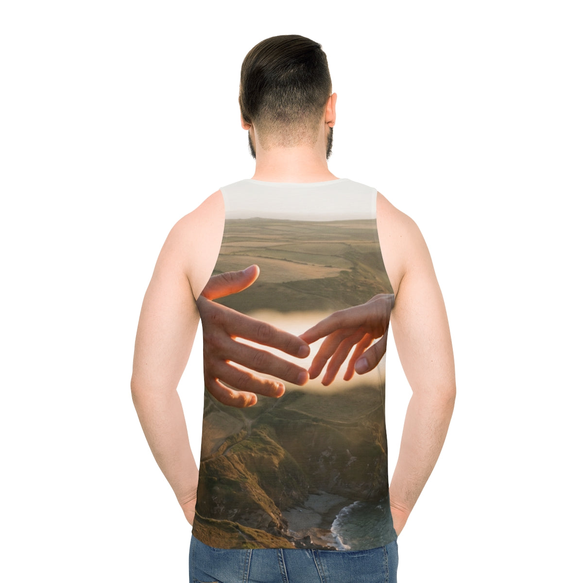 Men's Unisex Tank Top - The Infinite Touch | Ethereal... |...