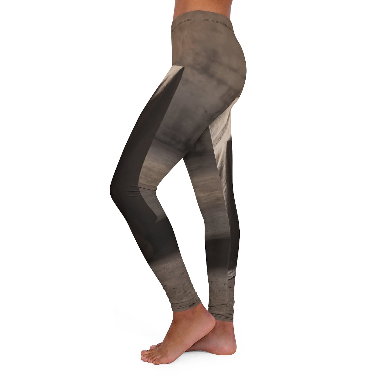 Women's Casual Spandex Leggings - Draped Silence Still Life...