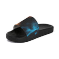 Men's Slide Sandals - Neon Horizon Portrait | Echovira...