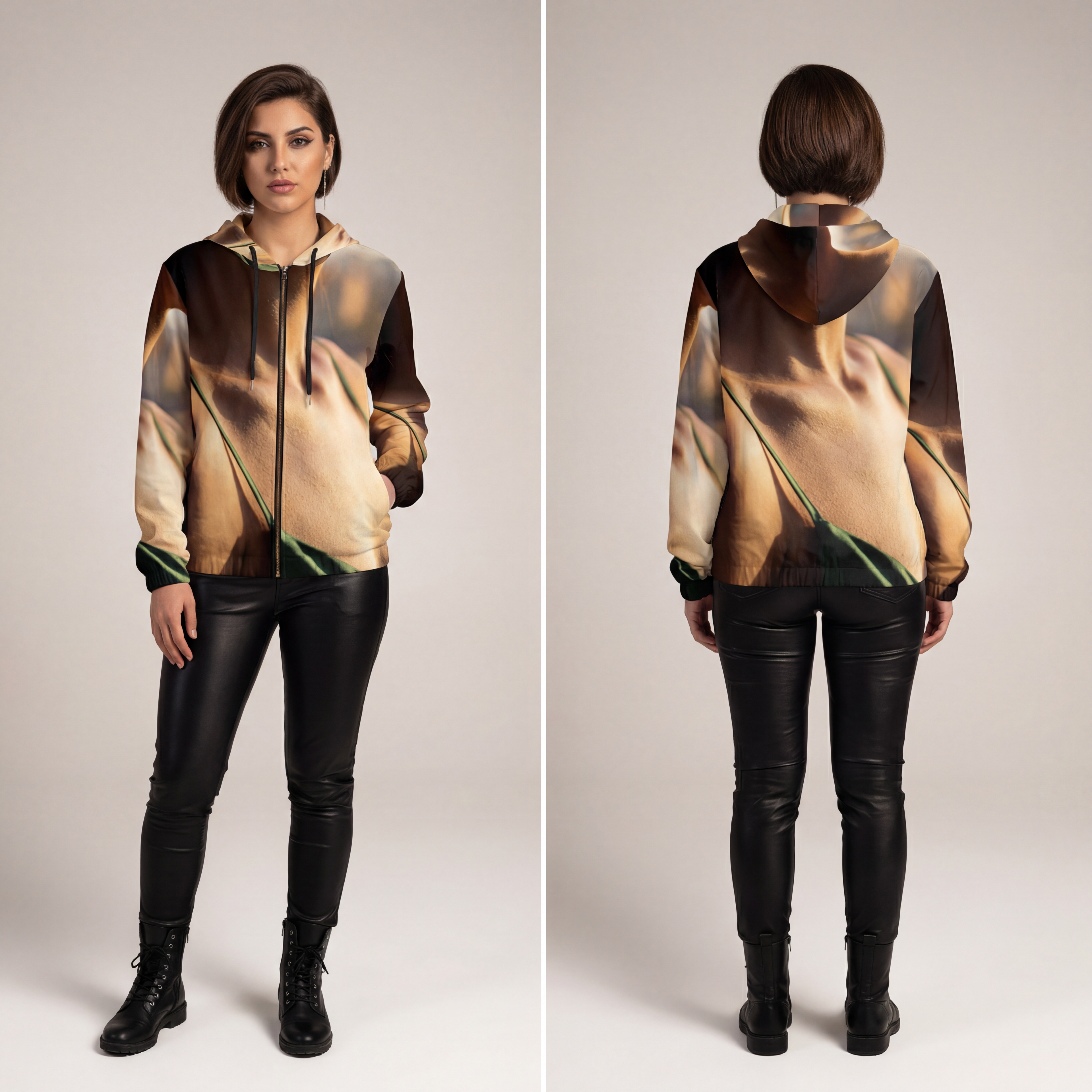 Women's Full-Zip Hoodie - Sunlit Layer