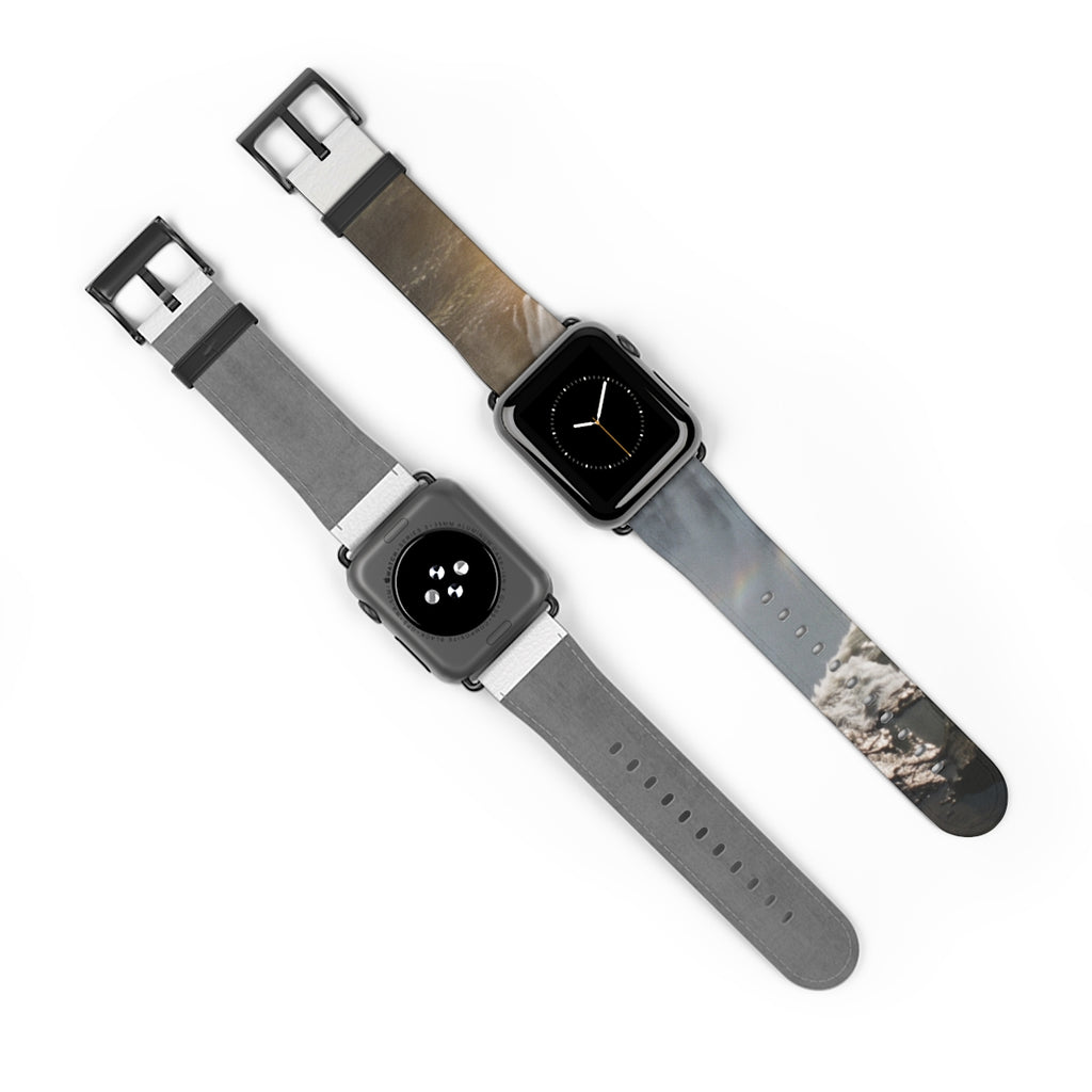 Apple Watch Band - Luminous Elements Waterfall Print |...