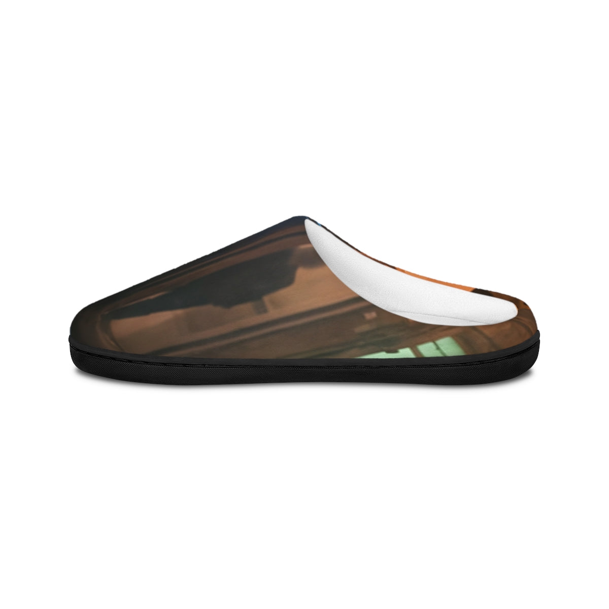 Women's Indoor Slippers - Shadowed Alleyway Mystery Art... |...