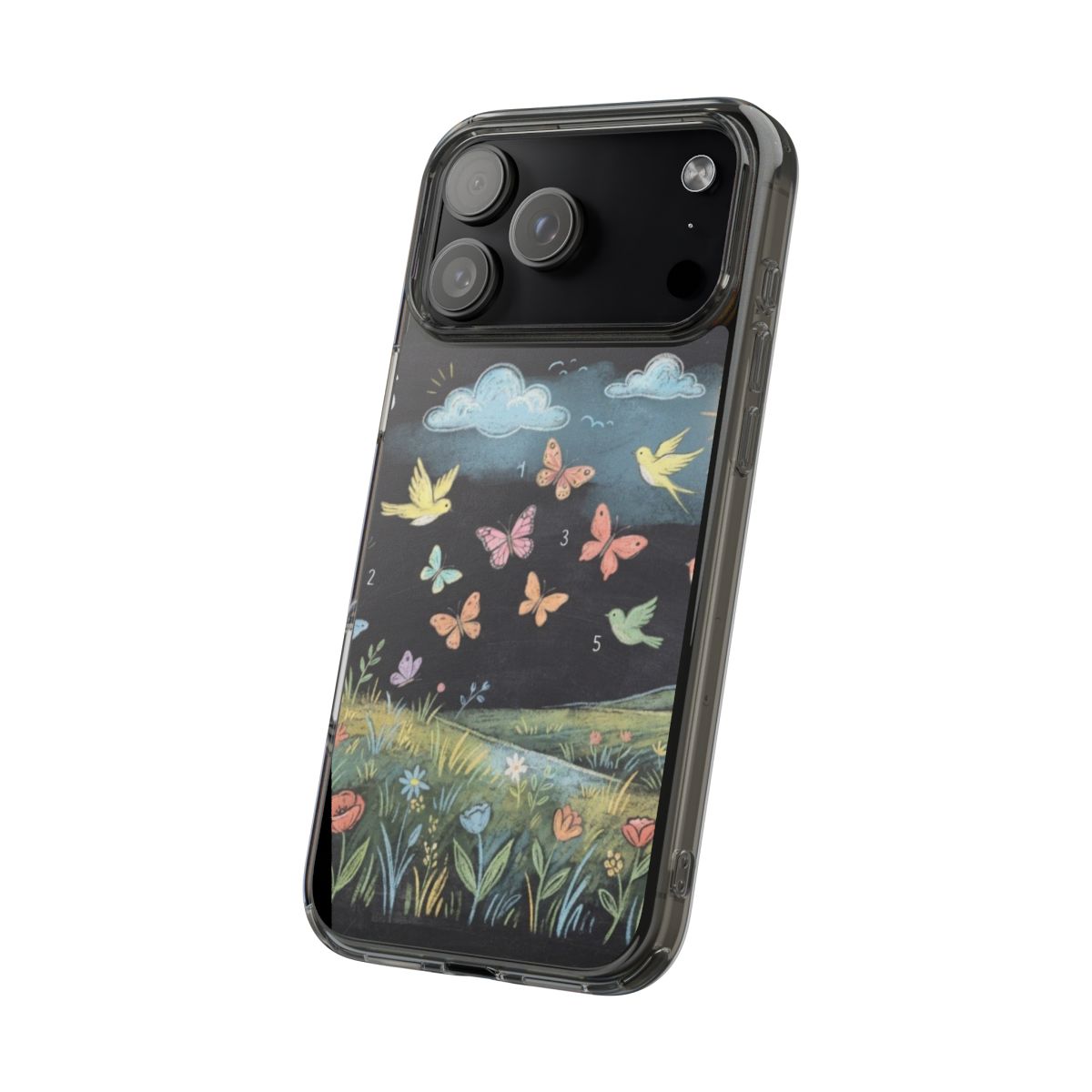 Clear Impact-Resistant Cases - Clear Phone Case - Meadow......