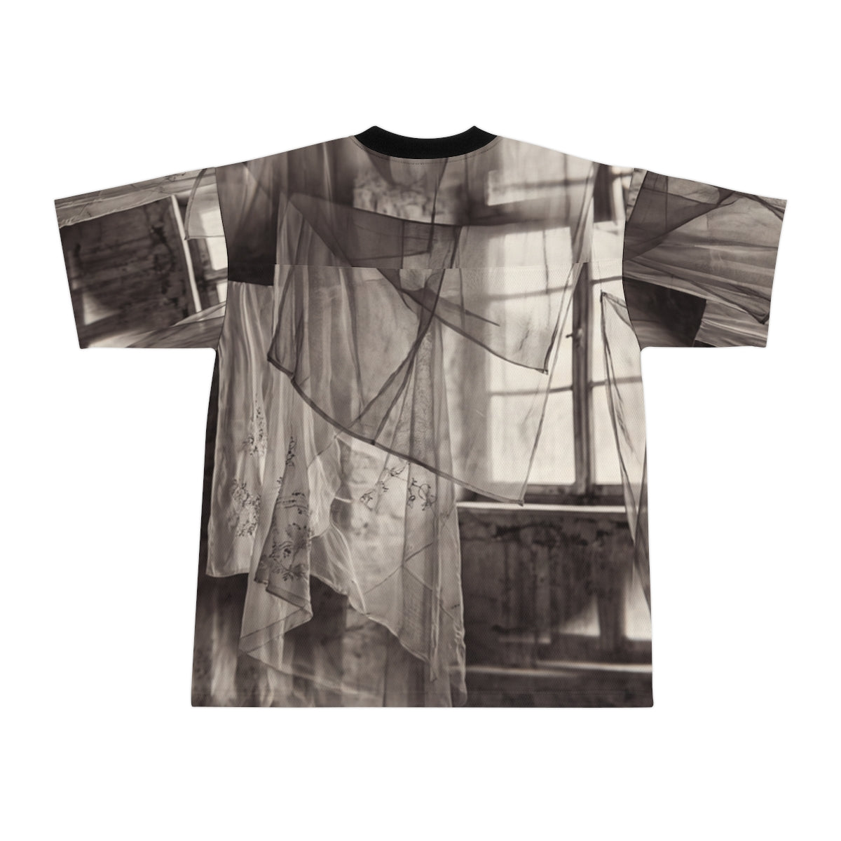 Unisex Football Jersey - Spectral Veils | Echovira Gallery