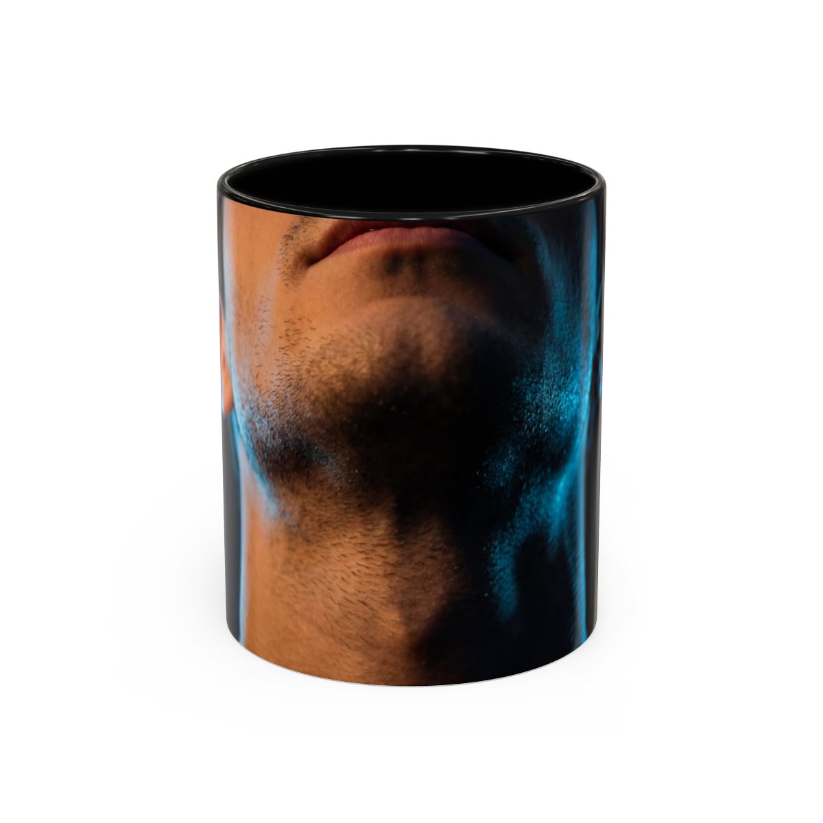 Accent Coffee Mug - Neon Noir Vibe