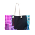 Weekender Bag - Electric Midnight Neon Portrait Art |...
