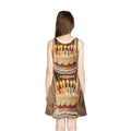 Girls' Sleeveless Sundress - Happy Birthday Cake Celebration...