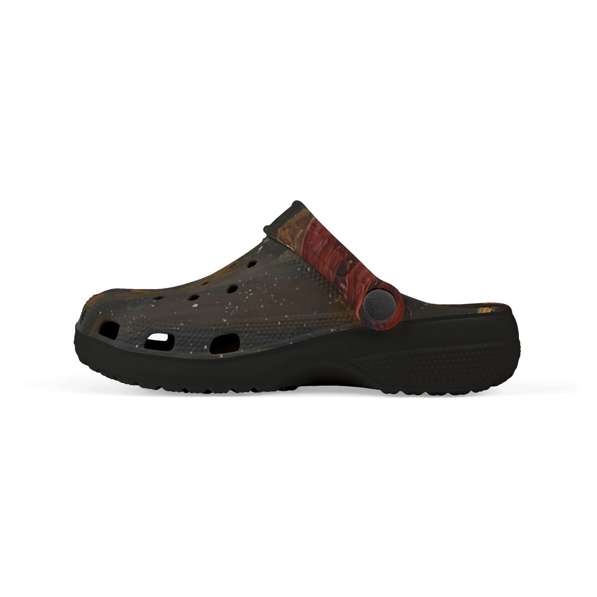 Kids' Clogs with Velvet Armchair Art