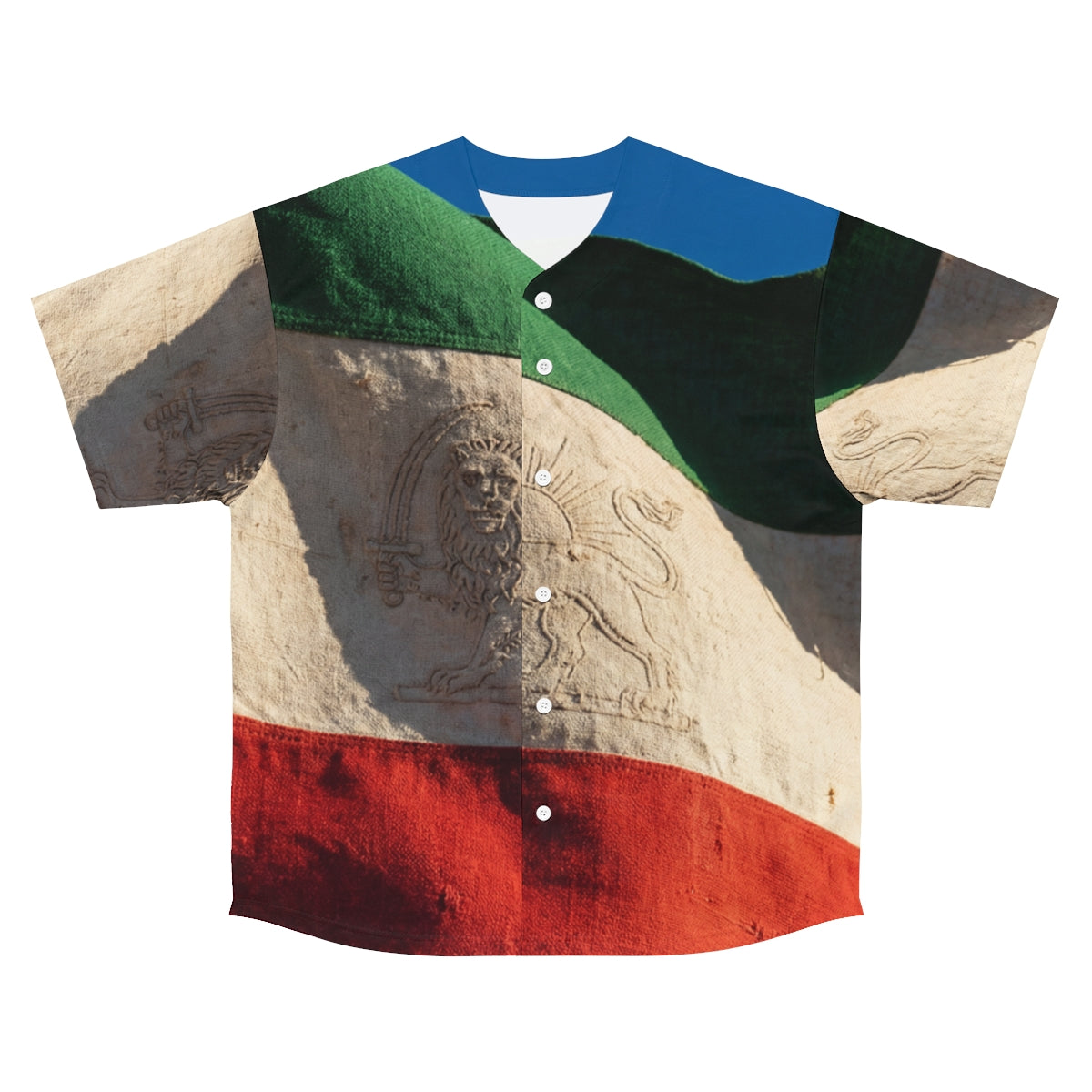 Men's Baseball Jersey - Flag