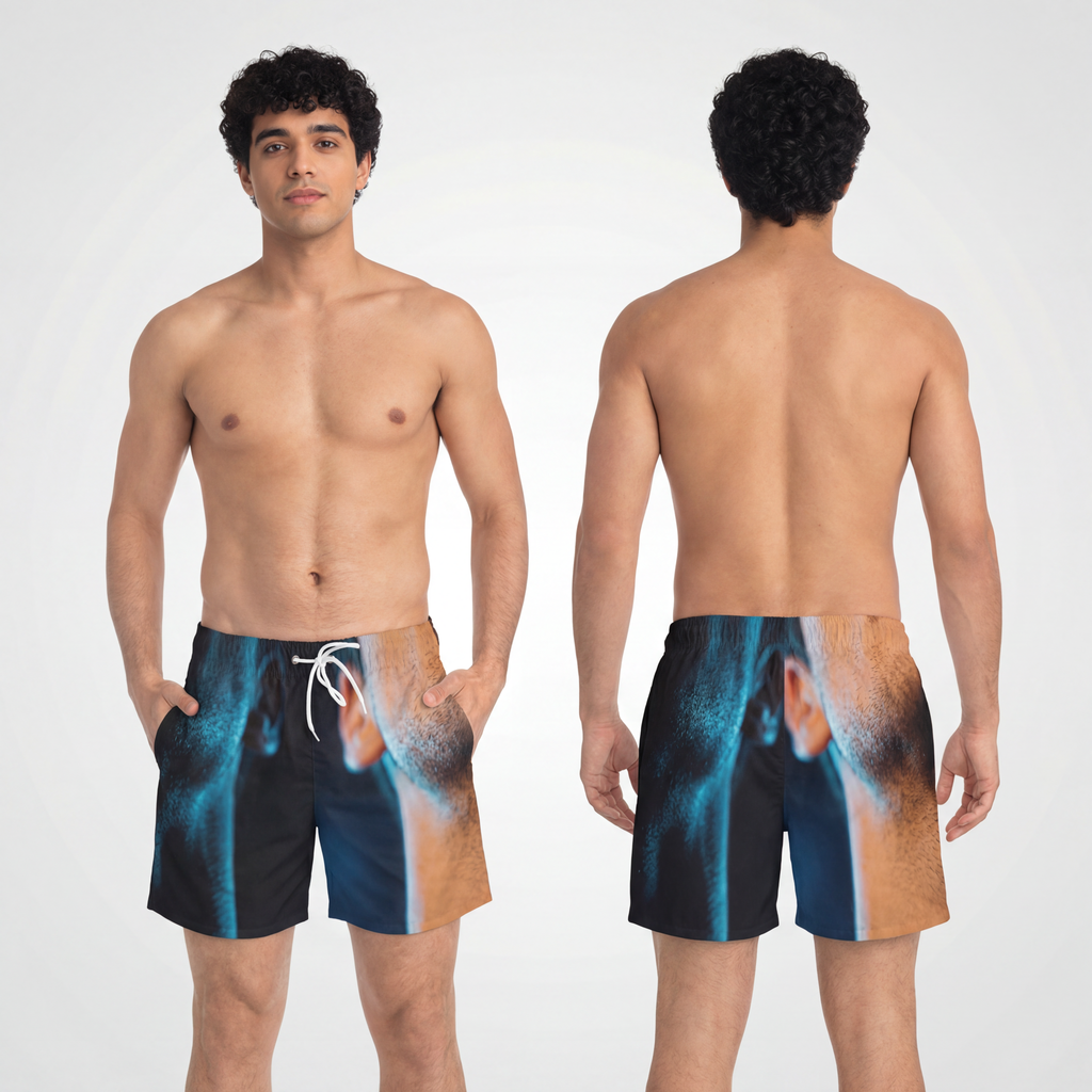 Swim Trunks - Cinematic Neon Noir