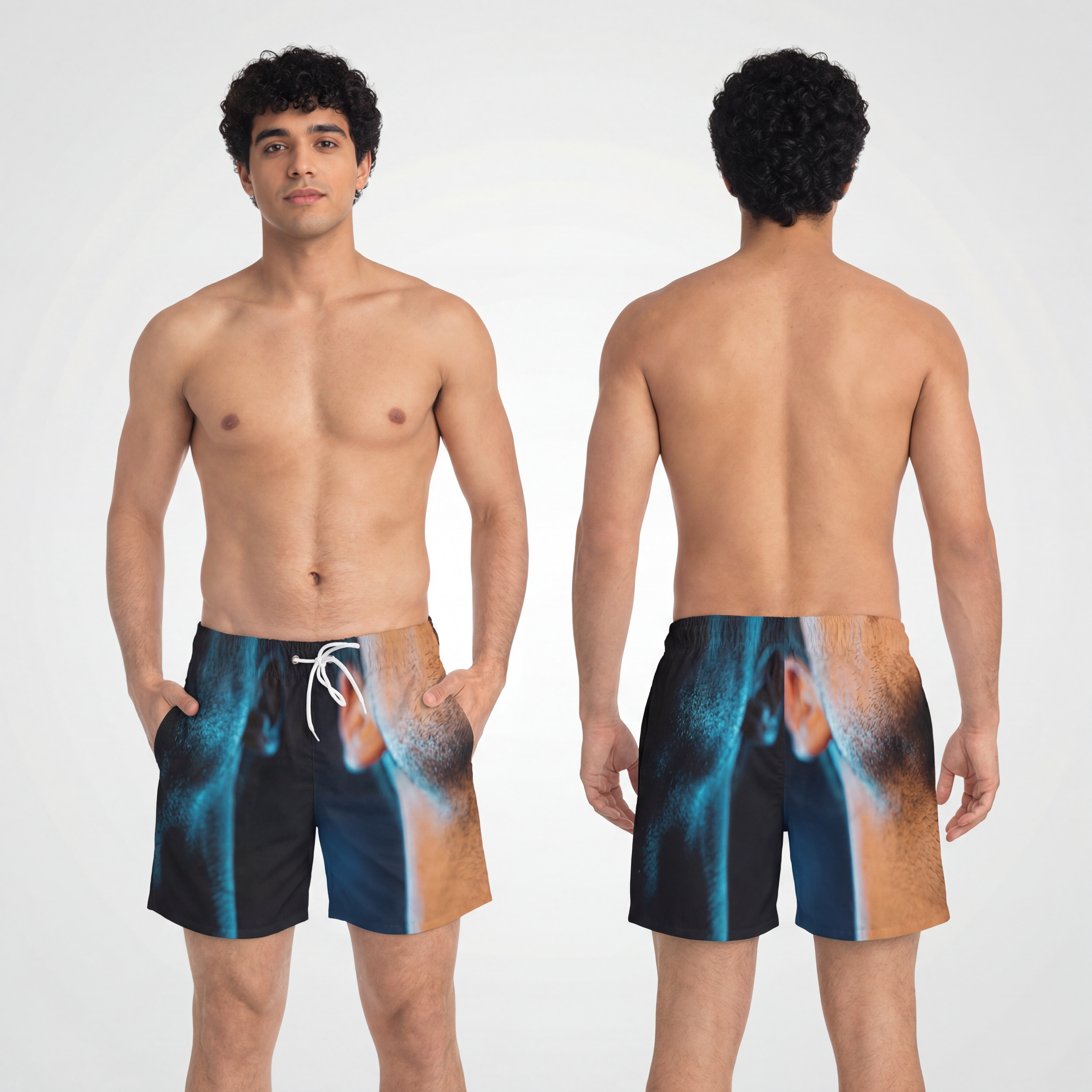 Swim Trunks - Cinematic Neon Noir