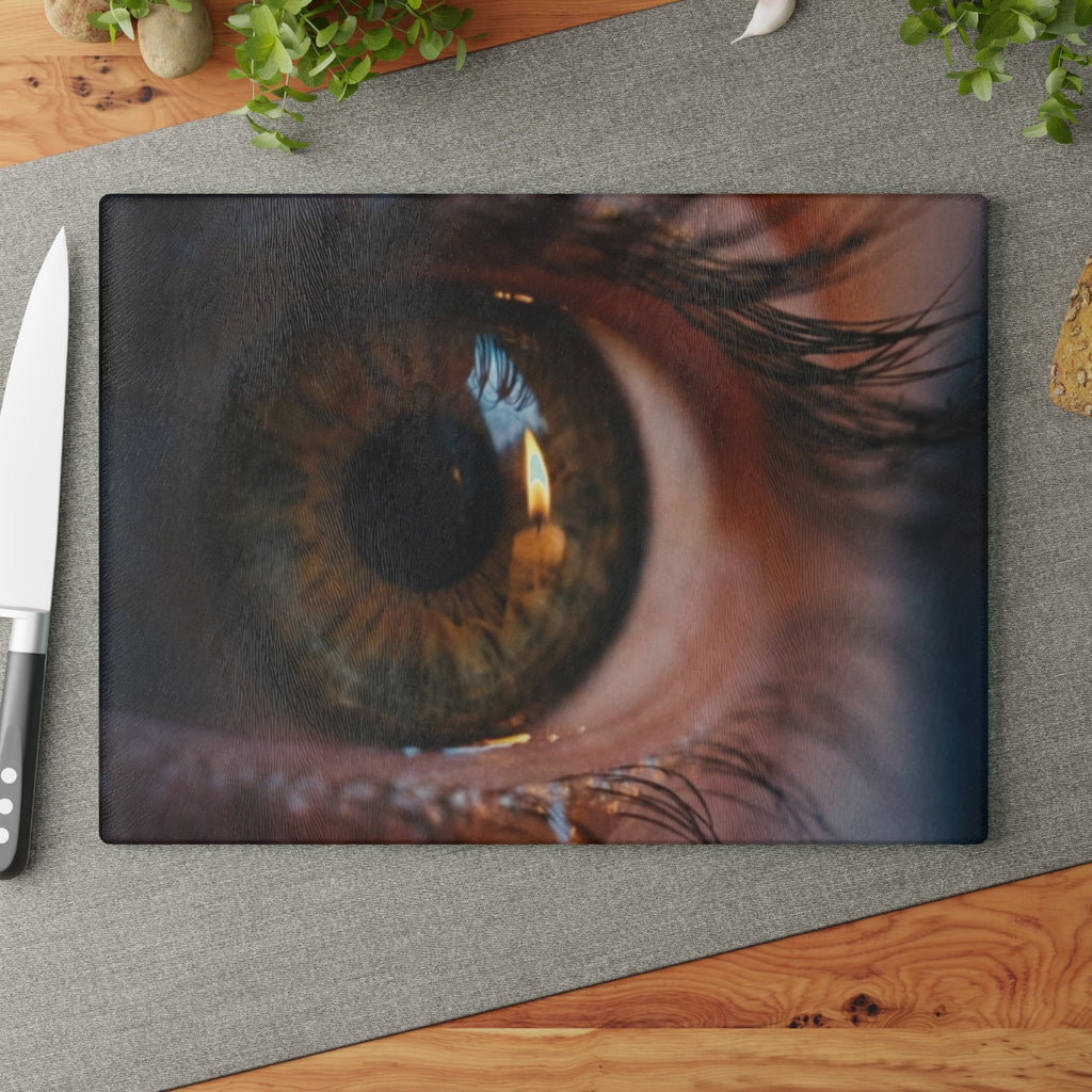 Glass Cutting Board - Mystic Vision
