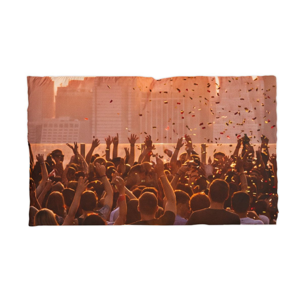 Microfiber Pillowcase - City Lights | Echovira Gallery