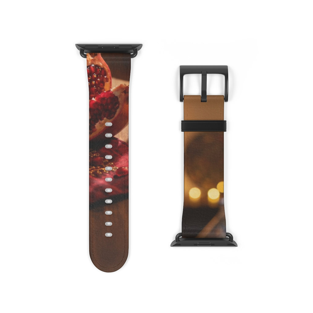 Apple Watch Band - Amber Harvest Glow | Echovira Gallery