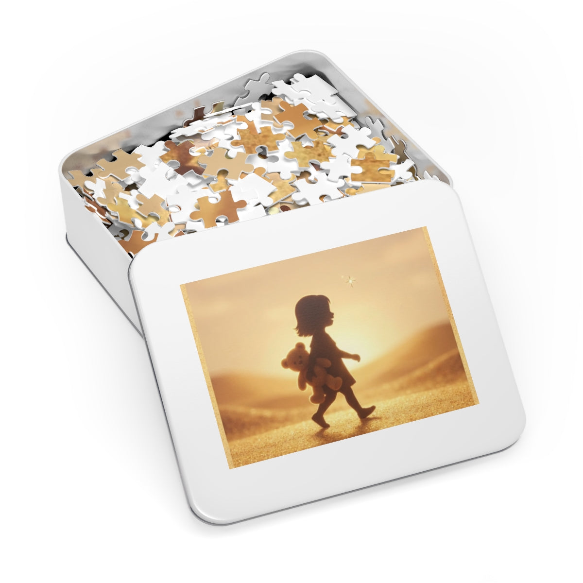 Jigsaw Puzzle with Tin - Golden Companionship (30, 110, 252...
