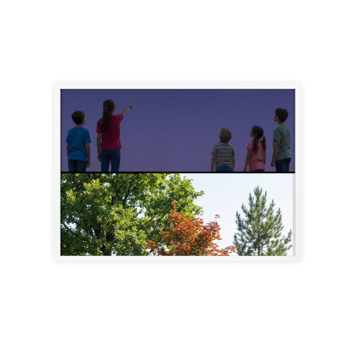 Posters with Wooden Frame - Woodland Explorer