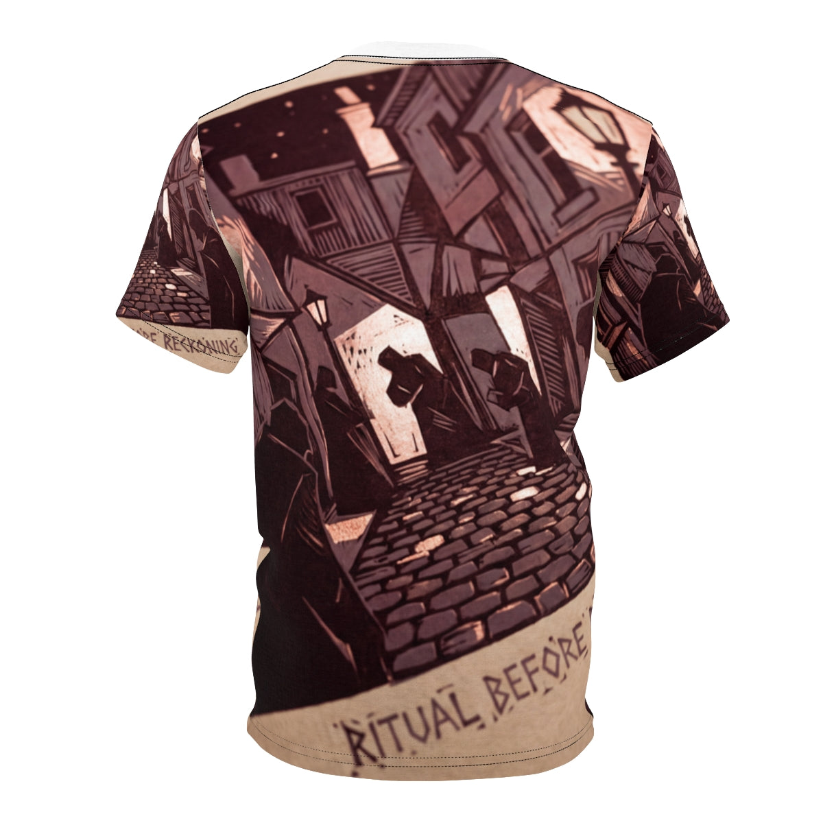 Men's Dark Academia Woodcut Art Tee