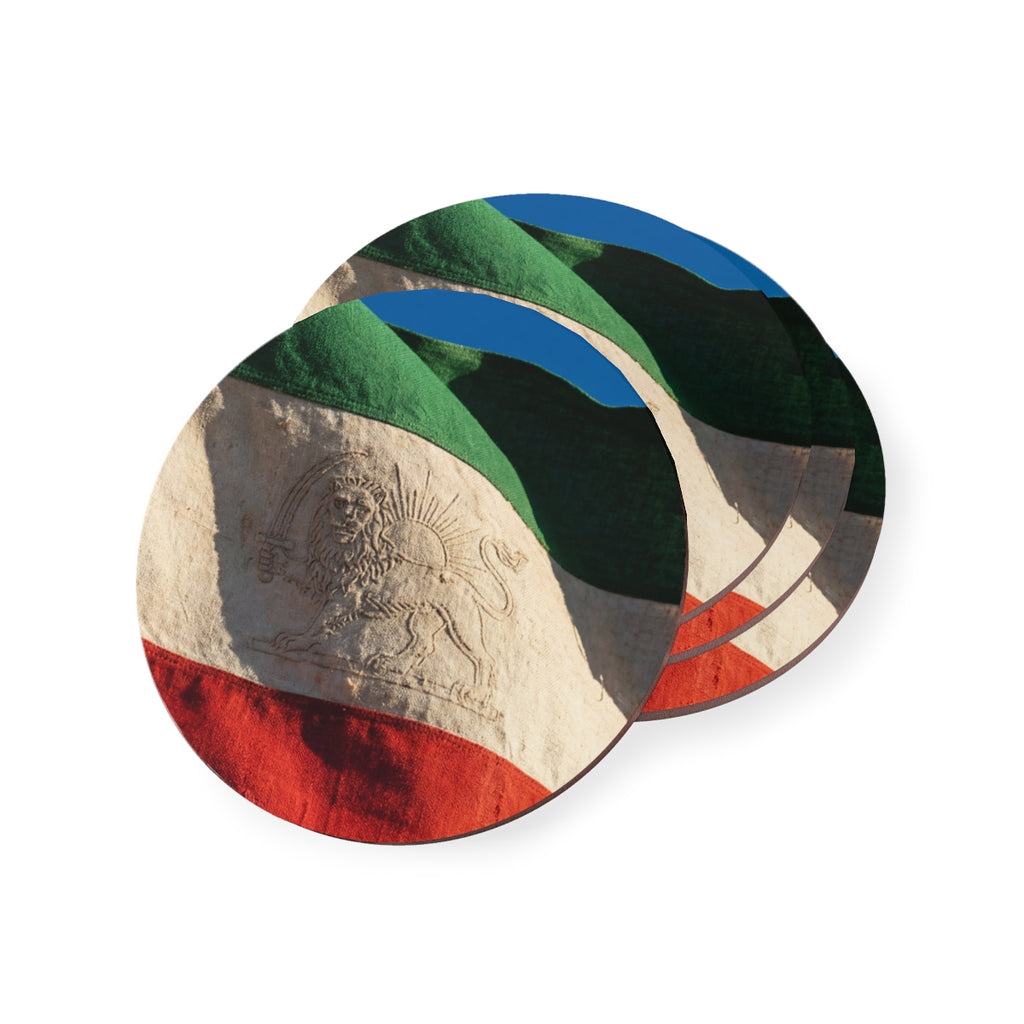 Drink Coasters - Vintage Emblem Set