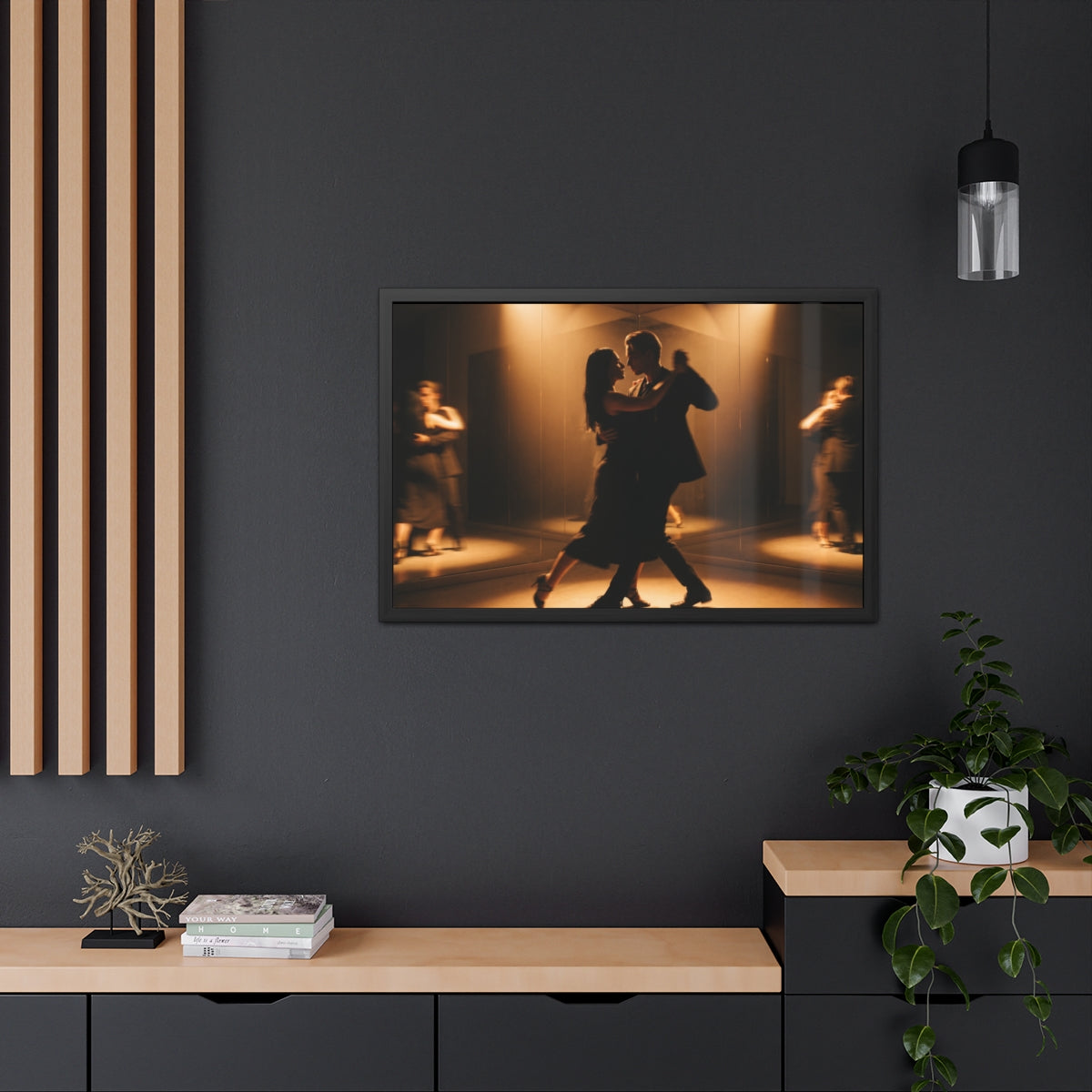 Golden Hour Tango Framed Poster — Landscape (10×8, 12×8... |...