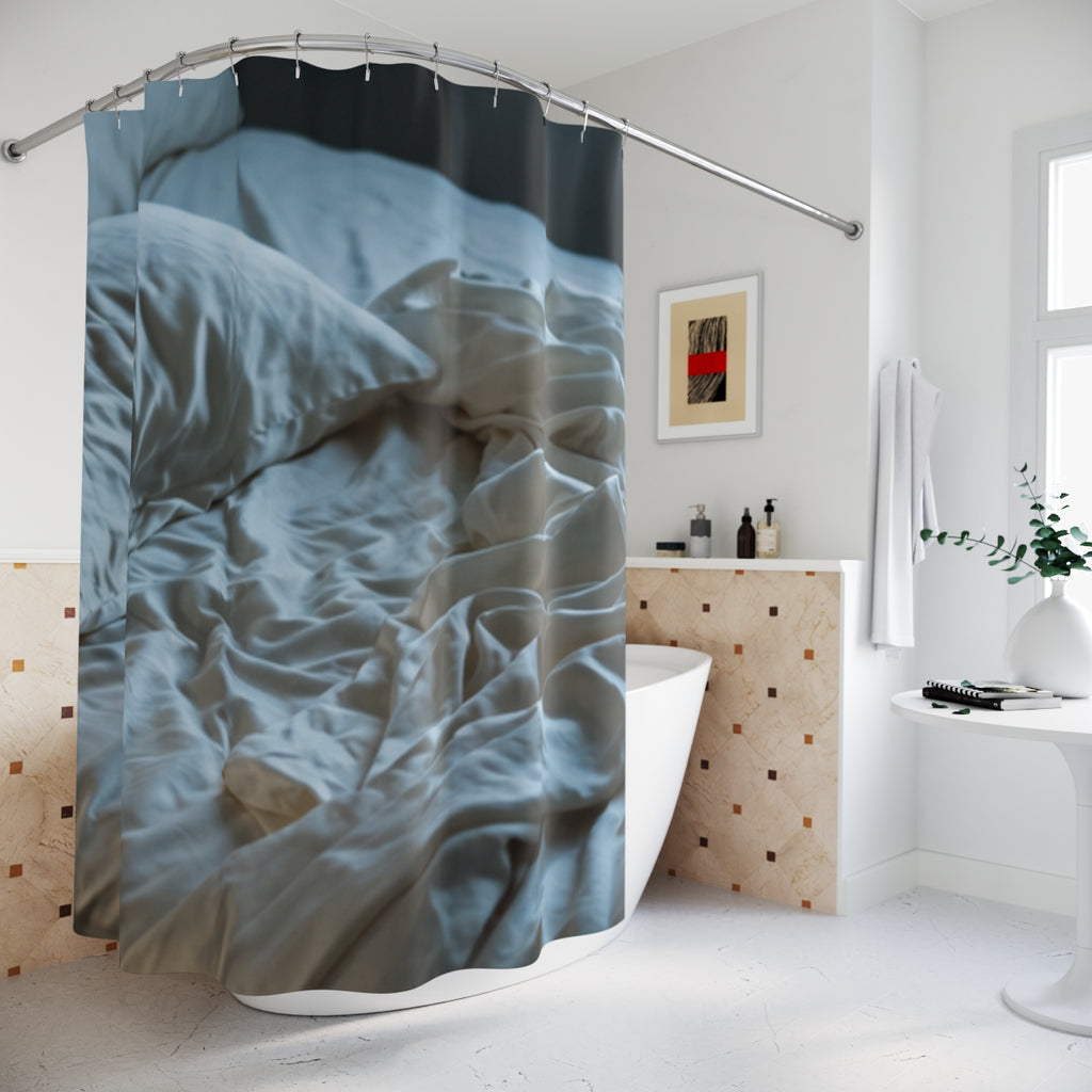 Shower Curtains - Morning Light Serenity | Echovira Gallery
