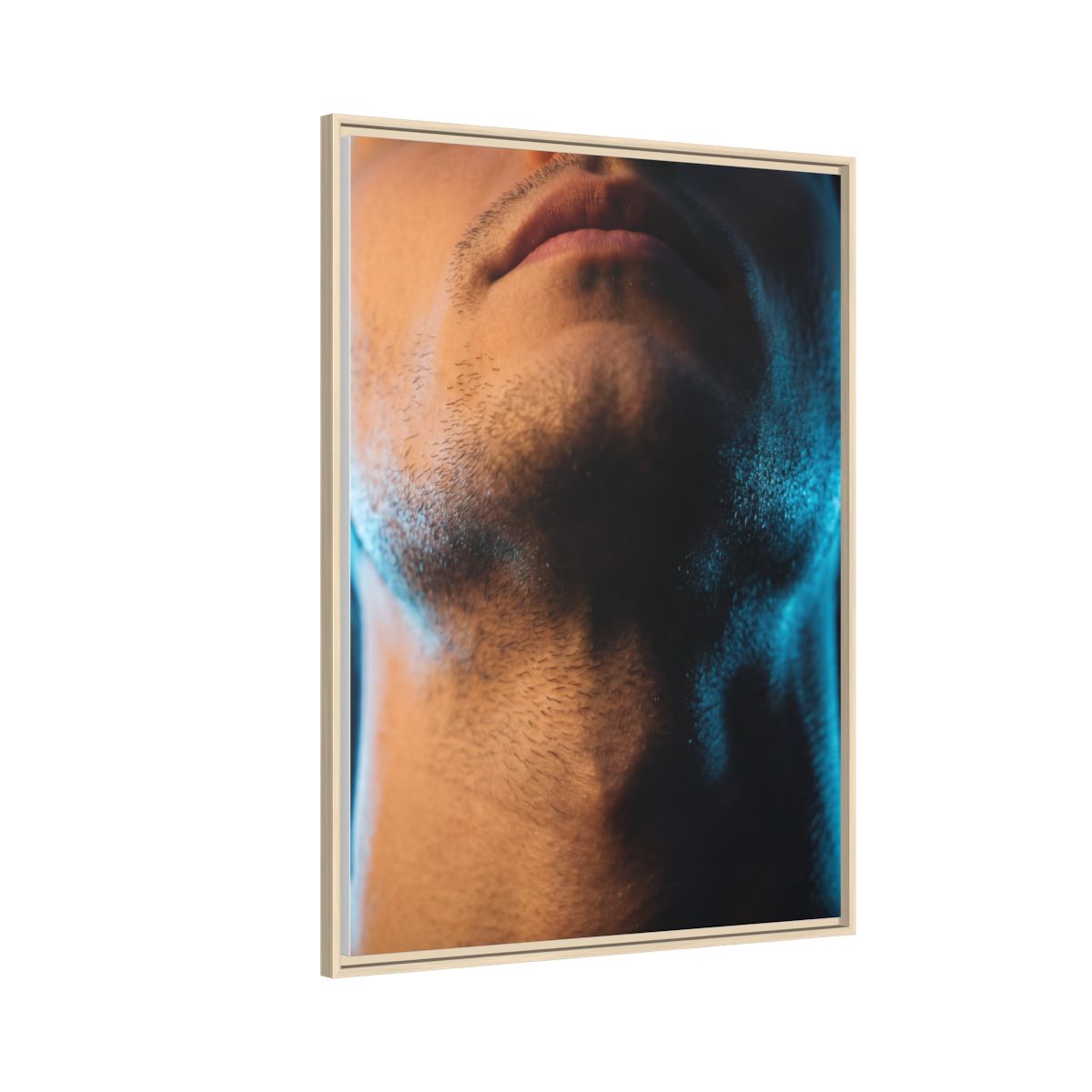 Framed Matte Canvas - Neon Noir