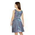Women's Skater Dress - Liminal Corridor Fog Art Print |...