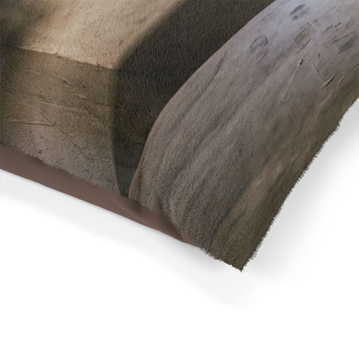 Pet Bed - Shadows of the Citadel moody architectural print |...