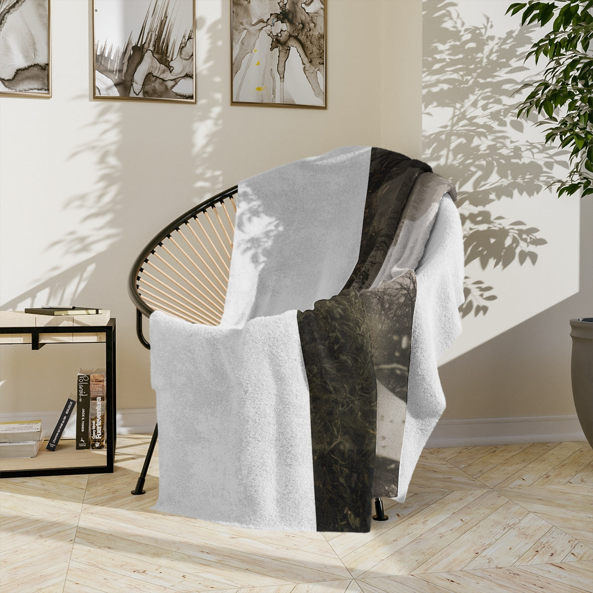 Velveteen Blanket - Whispering Mist | Echovira Gallery