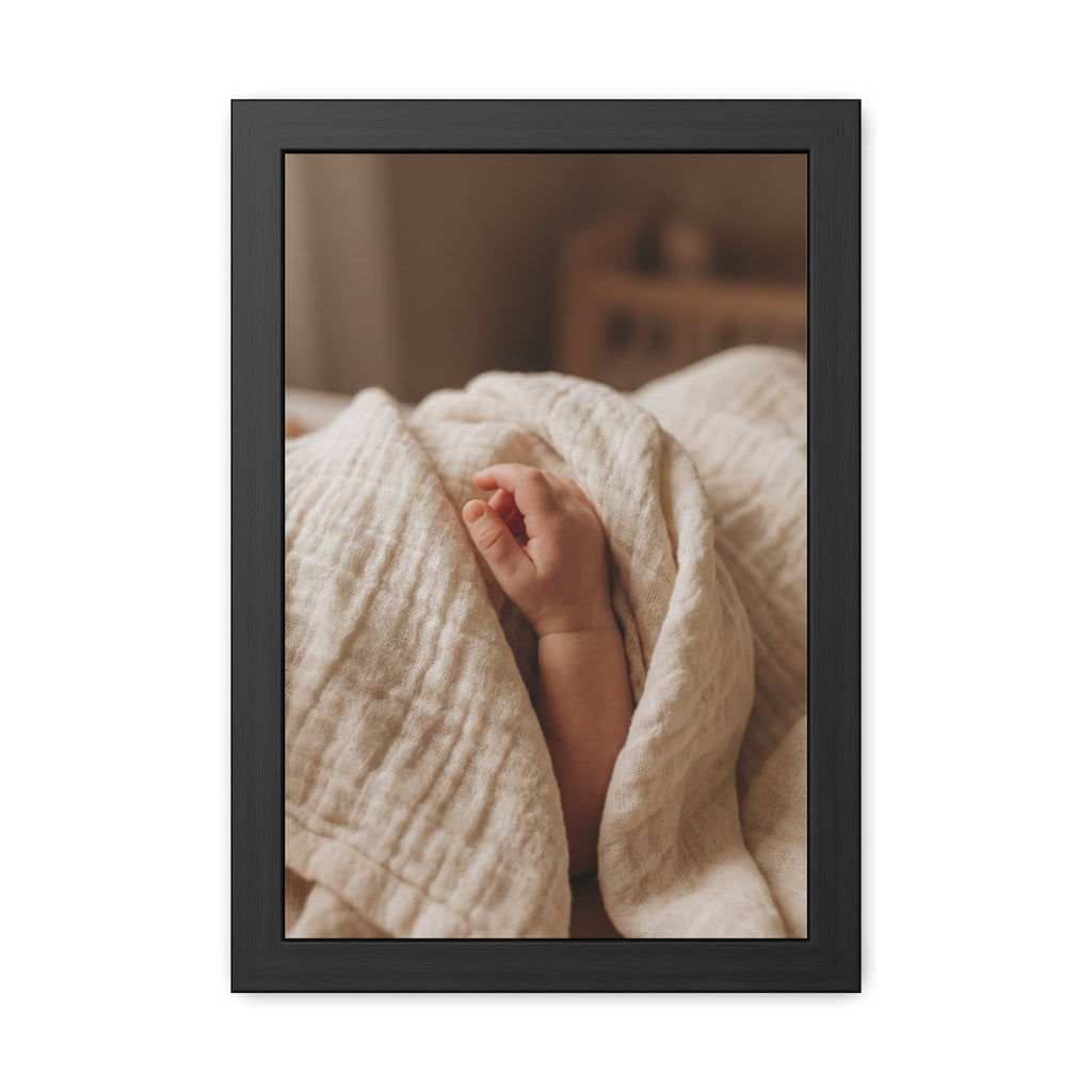Framed Poster Wall Art - Boho Nursery — Portrait