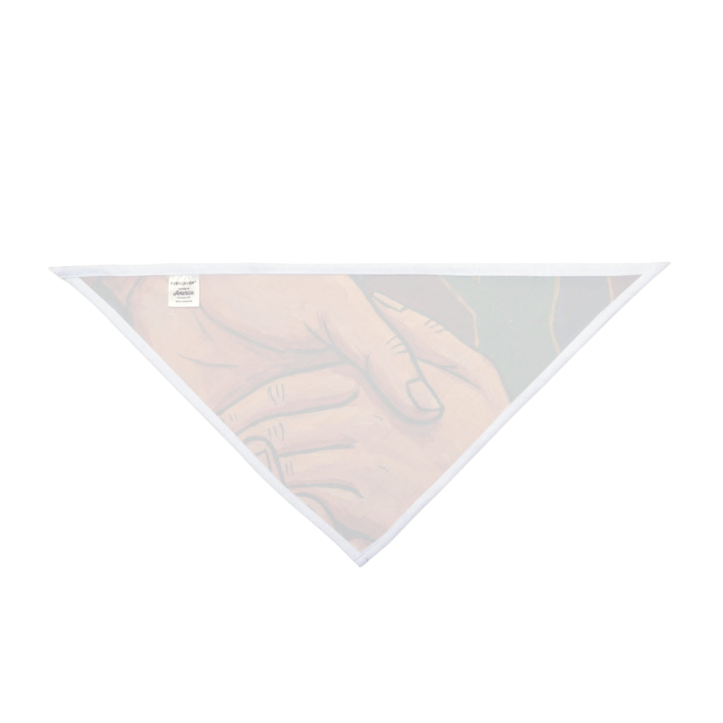 Pet Bandana - Electric Rhythm Connection Art | Echovira...