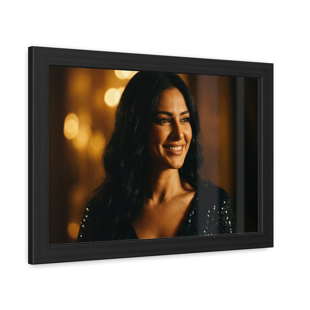 Framed Poster - Cinematic Portrait — Landscape