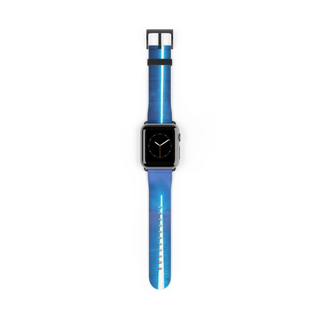 Apple Watch Band - Cyber Neon Arcade Pulse | Echovira...