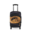 Antique Brass Sundial Compass Luggage Cover