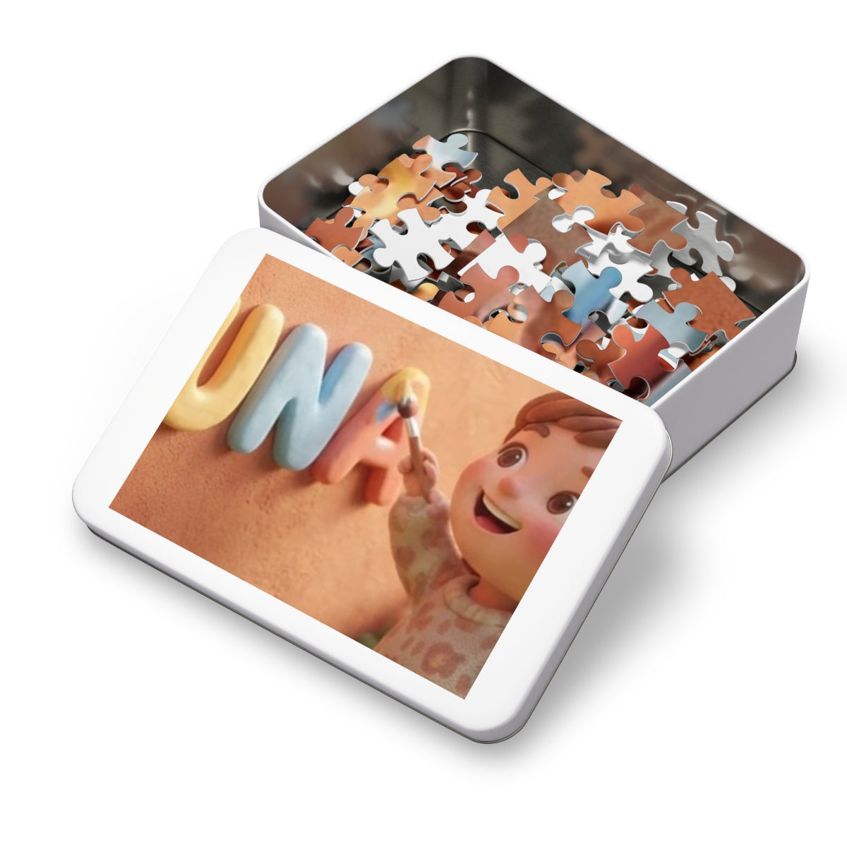 Jigsaw Puzzle with Tin - Luna Clay Sunshine (30, 110, 252......