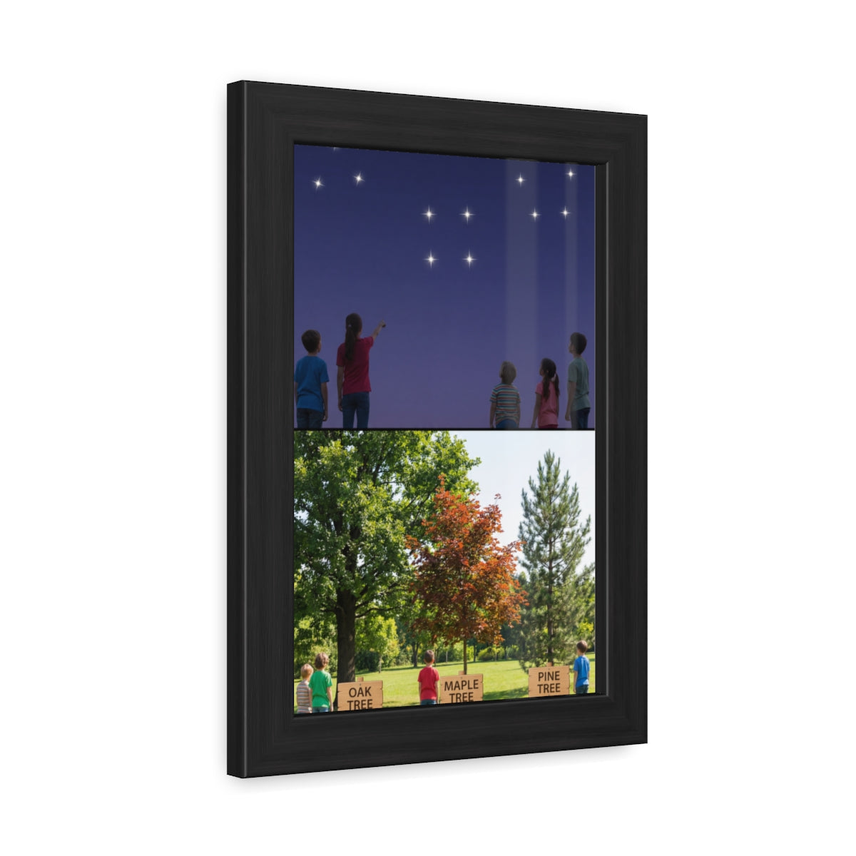 Framed Poster - Little Explorer — Portrait