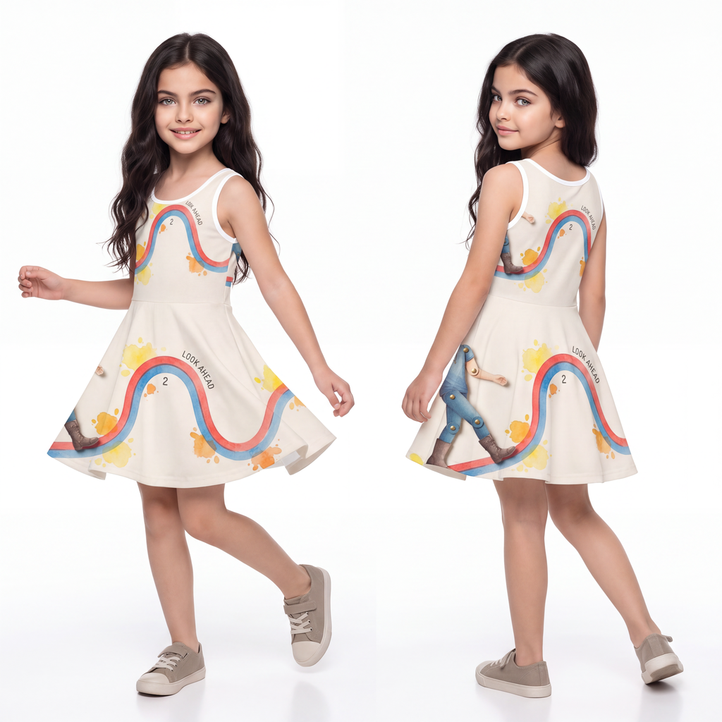 Girls' Sleeveless Sundress - Pathway Wonder | Echovira...