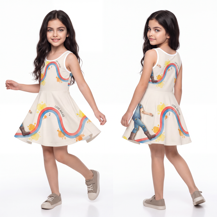 Girls' Sleeveless Sundress - Pathway Wonder