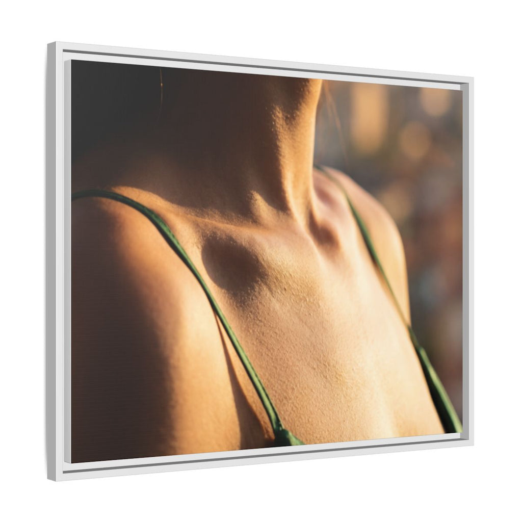 Framed Matte Canvas - Sunlit Muse