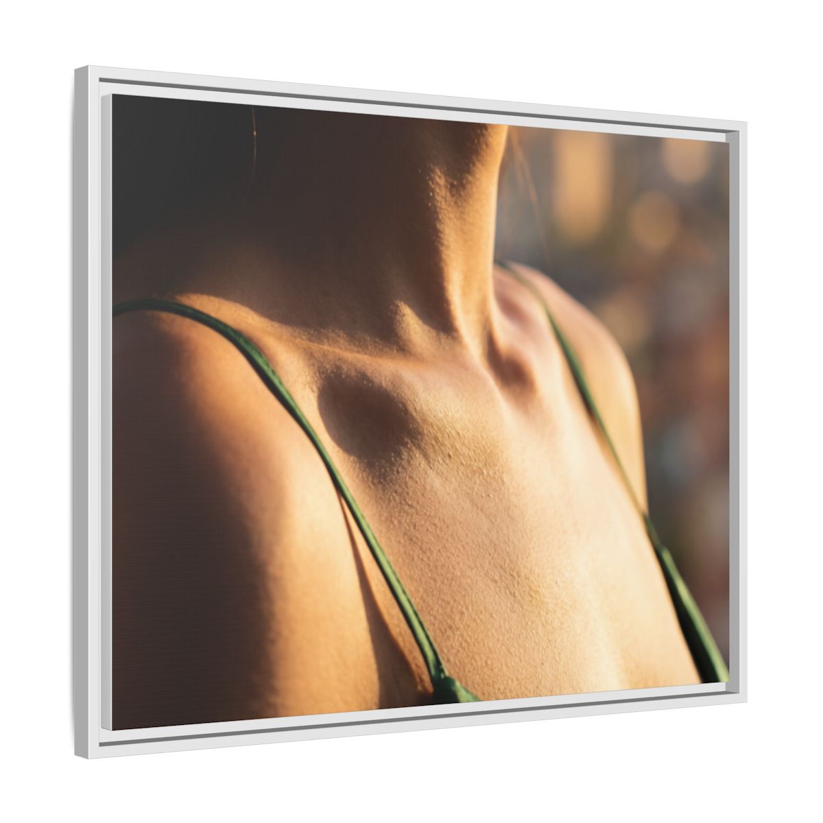 Framed Matte Canvas - Sunlit Muse