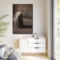 Matte Canvas, Framed - Draped Silence Still Life Art... |...