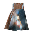 Rainy City Window Women's Skater Skirt