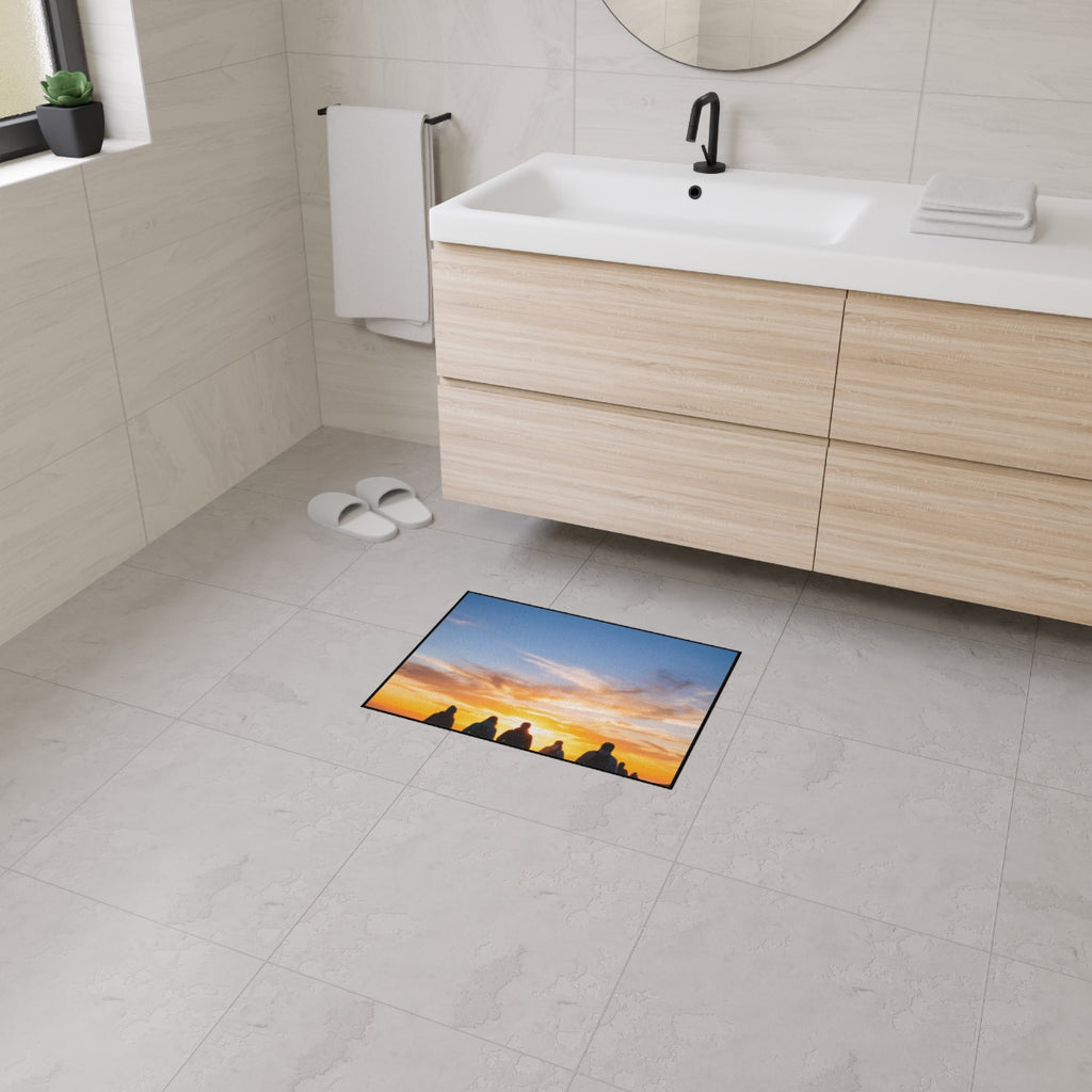 Floor Mat - Golden Sunset Trek