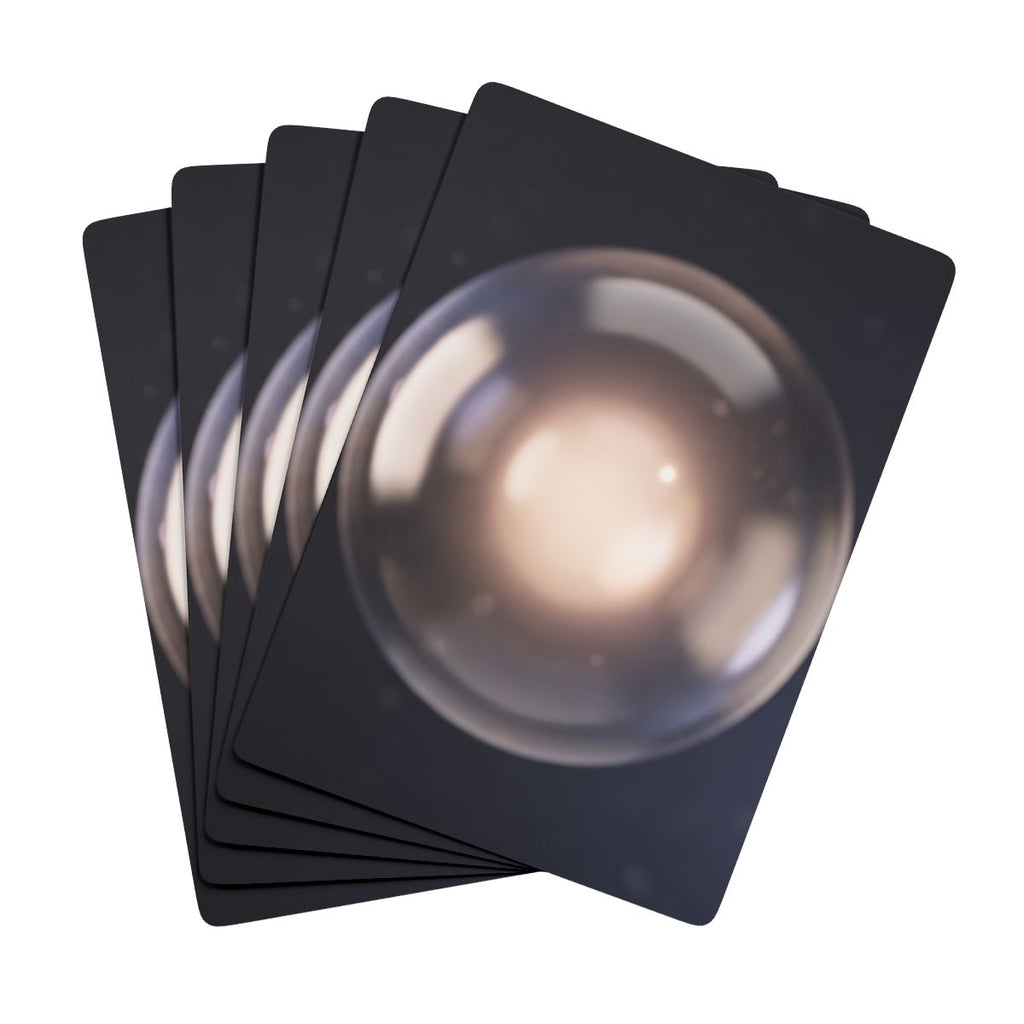 Poker Playing Cards - Luminous Sphere Deck | Echovira...