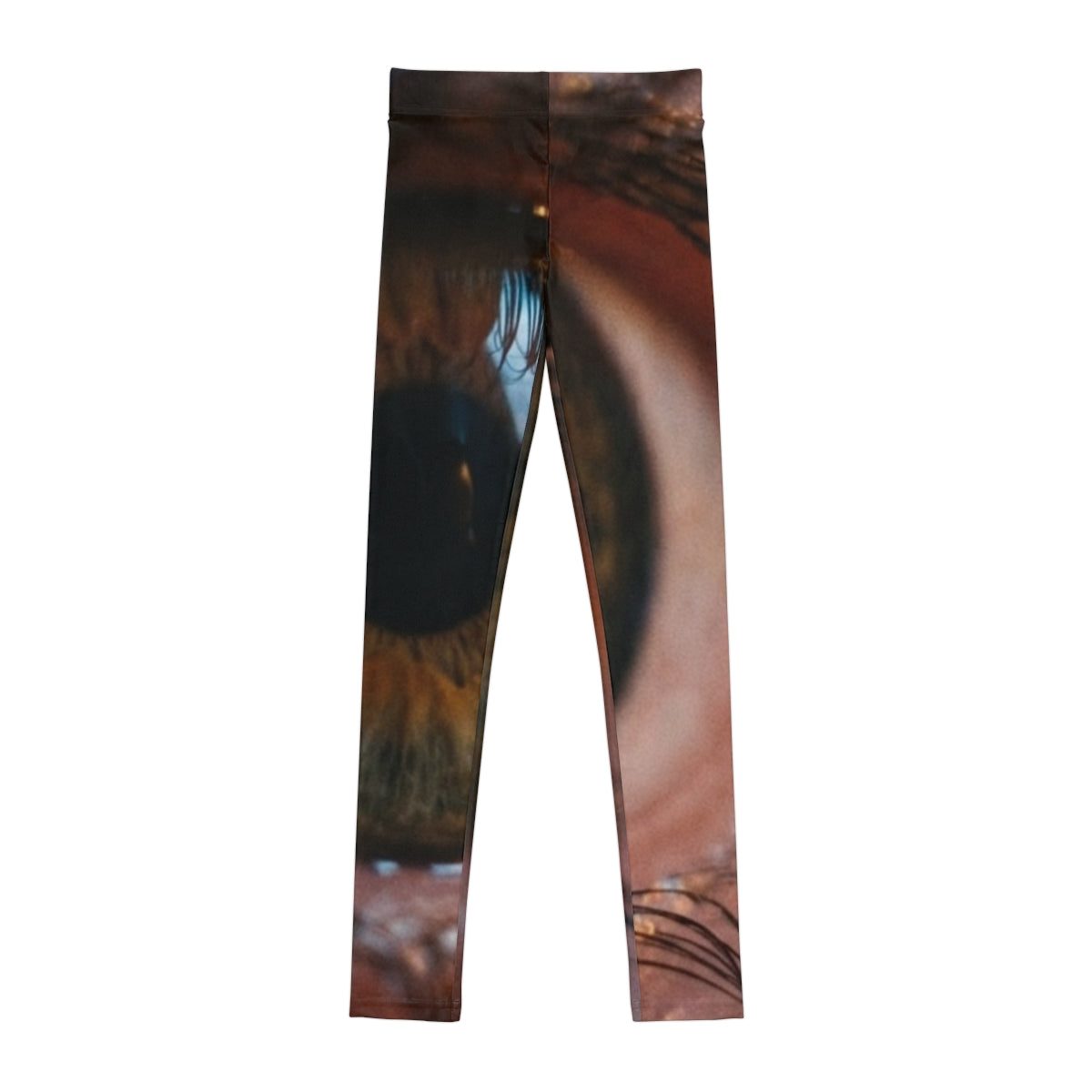 Youth Leggings - Amber Iris Reflection Fine Art Print |...