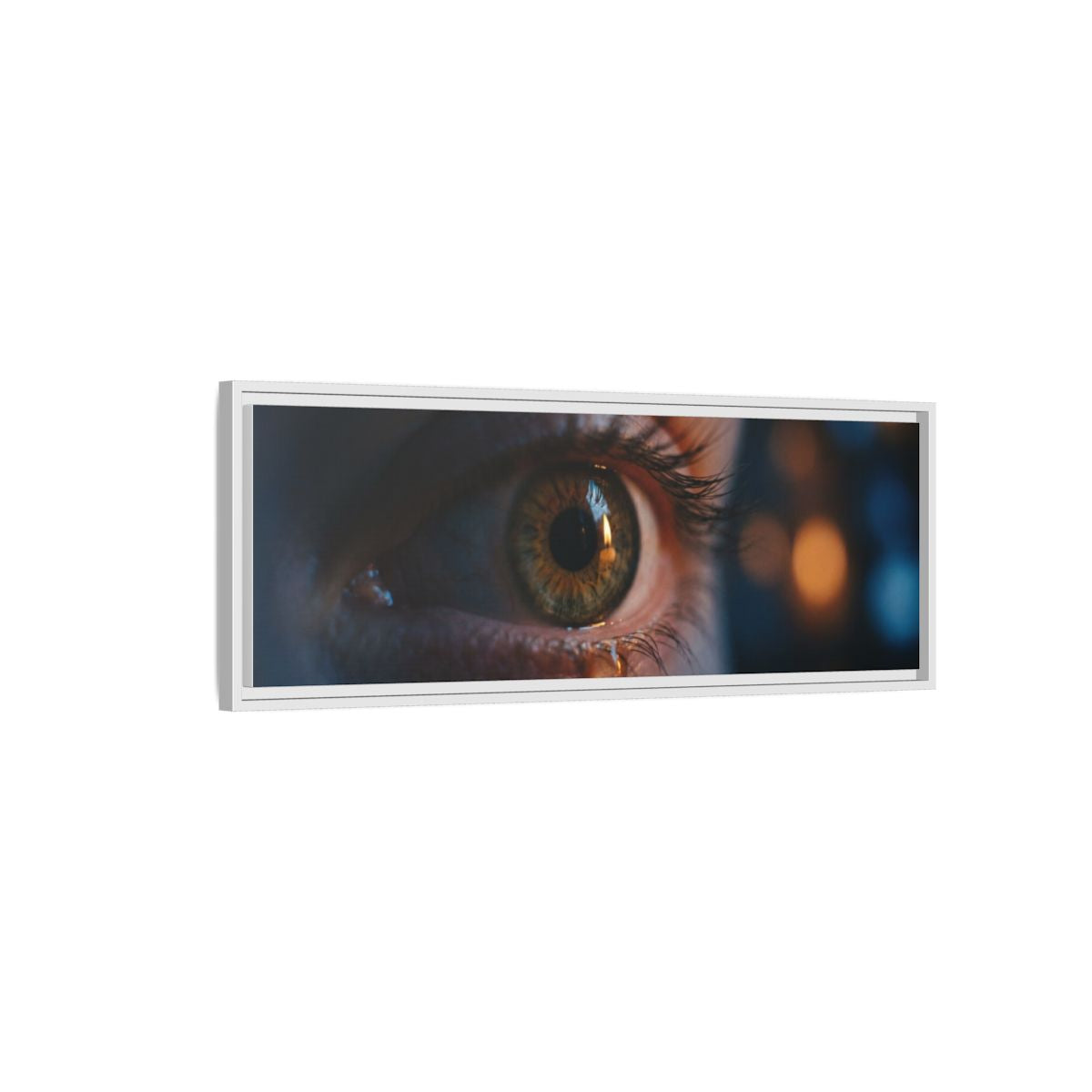 Framed Matte Canvas - Mystic Eye — White / 1.25"