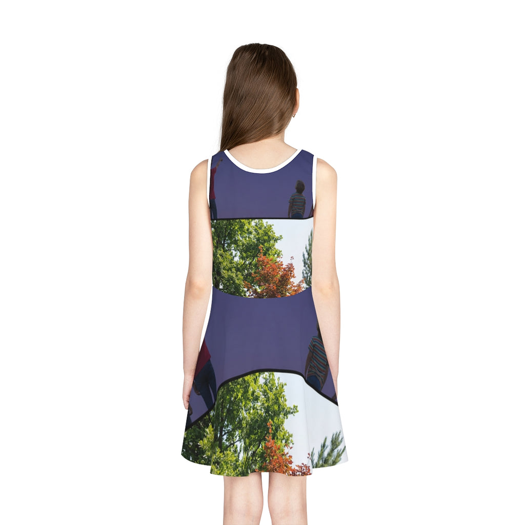 Girls' Sundress - Nature Explorer Vibes