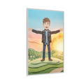 Framed Matte Canvas - Sunny Meadow Story — White / 1.25"......