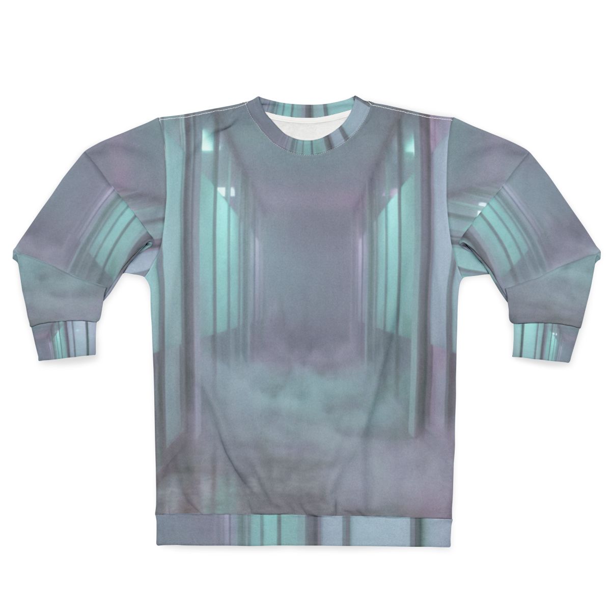 Men's Sweatshirt - Liminal Office Fog | Echovira Gallery