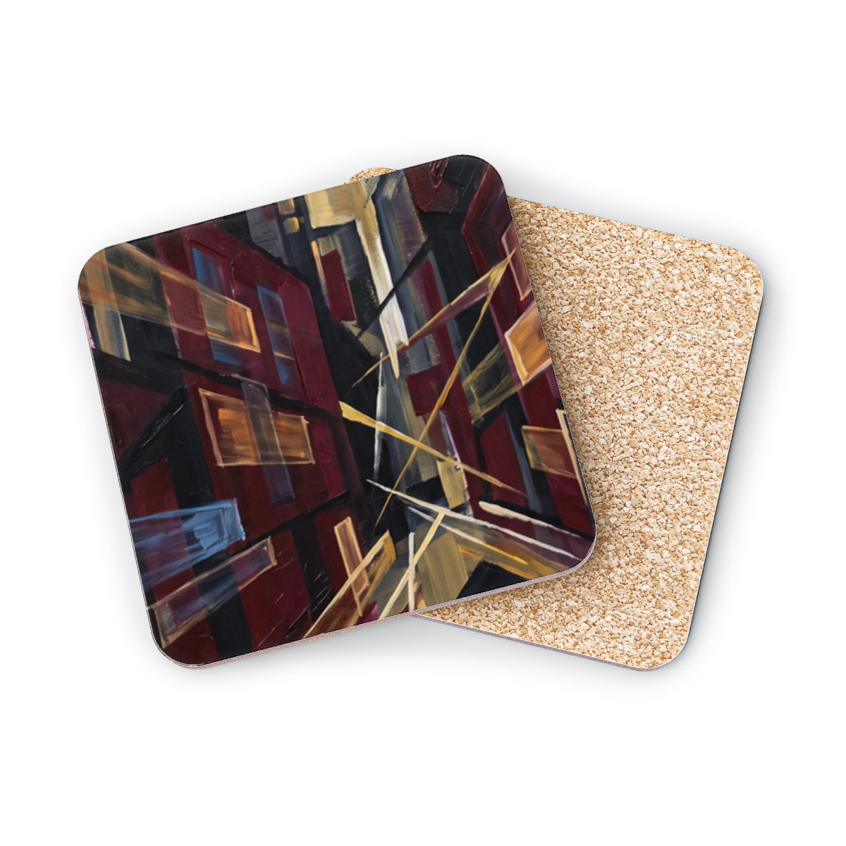 Coasters - Urban Perspective (Set of 4) (1 & 4 pcs) |...